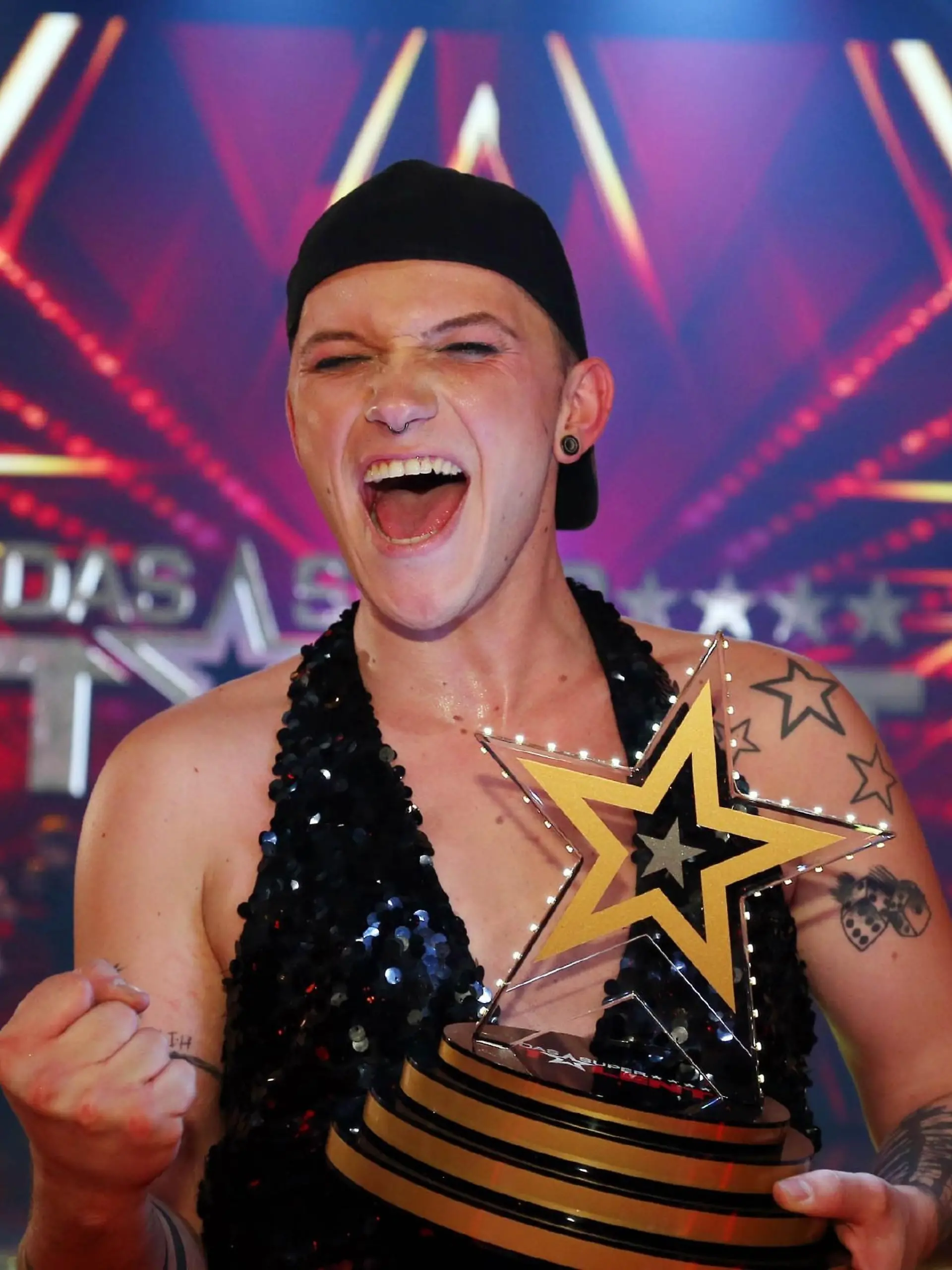 Marcel Kaupp / "Marcella Rockafella" ist das "Supertalent 2014".      Verwendung der Bilder für Online-Medien ausschließlich mit folgender Verlinkung:"Alle Infos zu "Das Supertalent" im Special bei RTL.de: www.rtl.de/cms/sendungen/supertalent.html