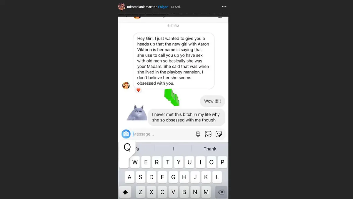 Screenshot Melanie