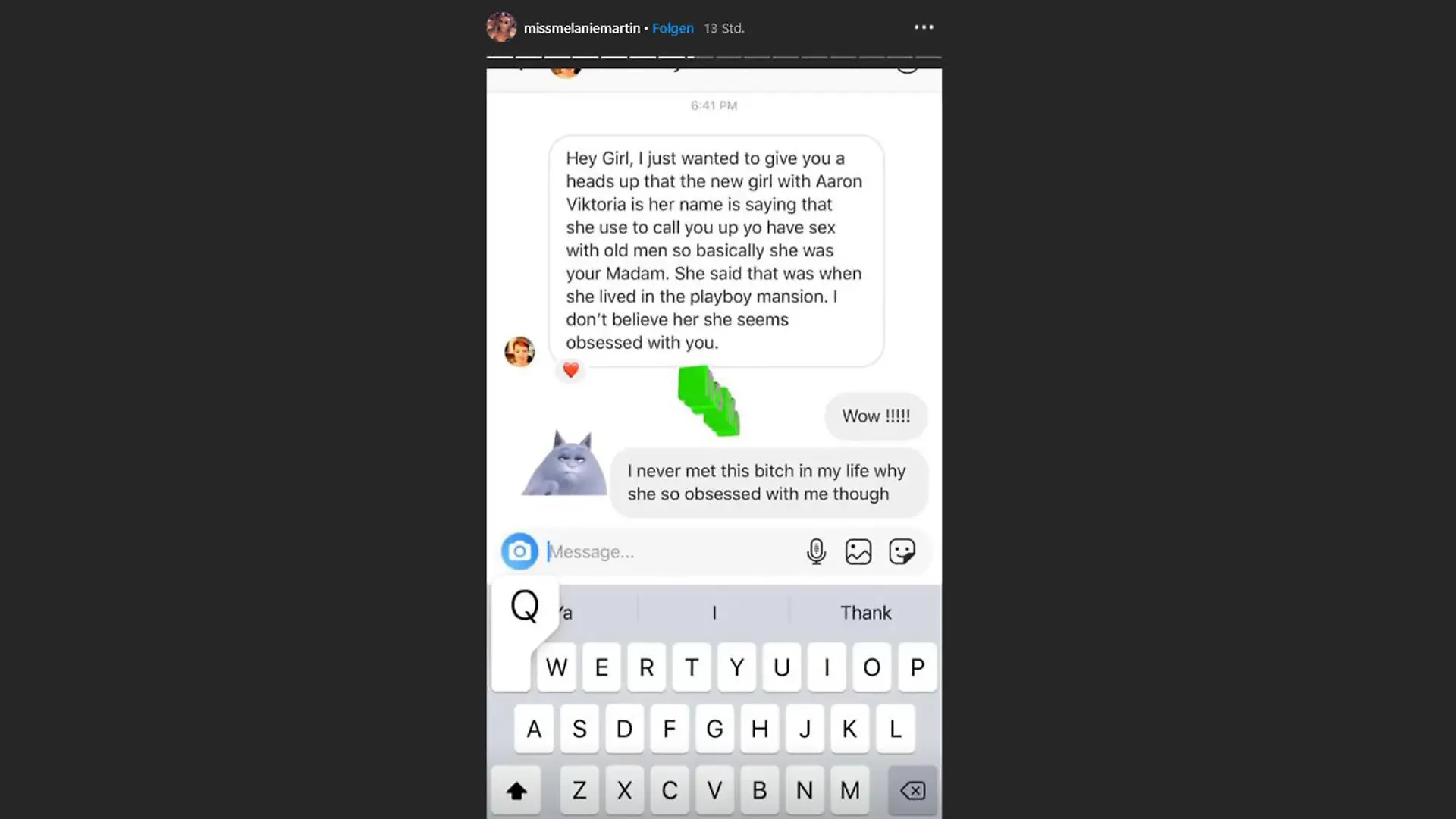 Screenshot Melanie