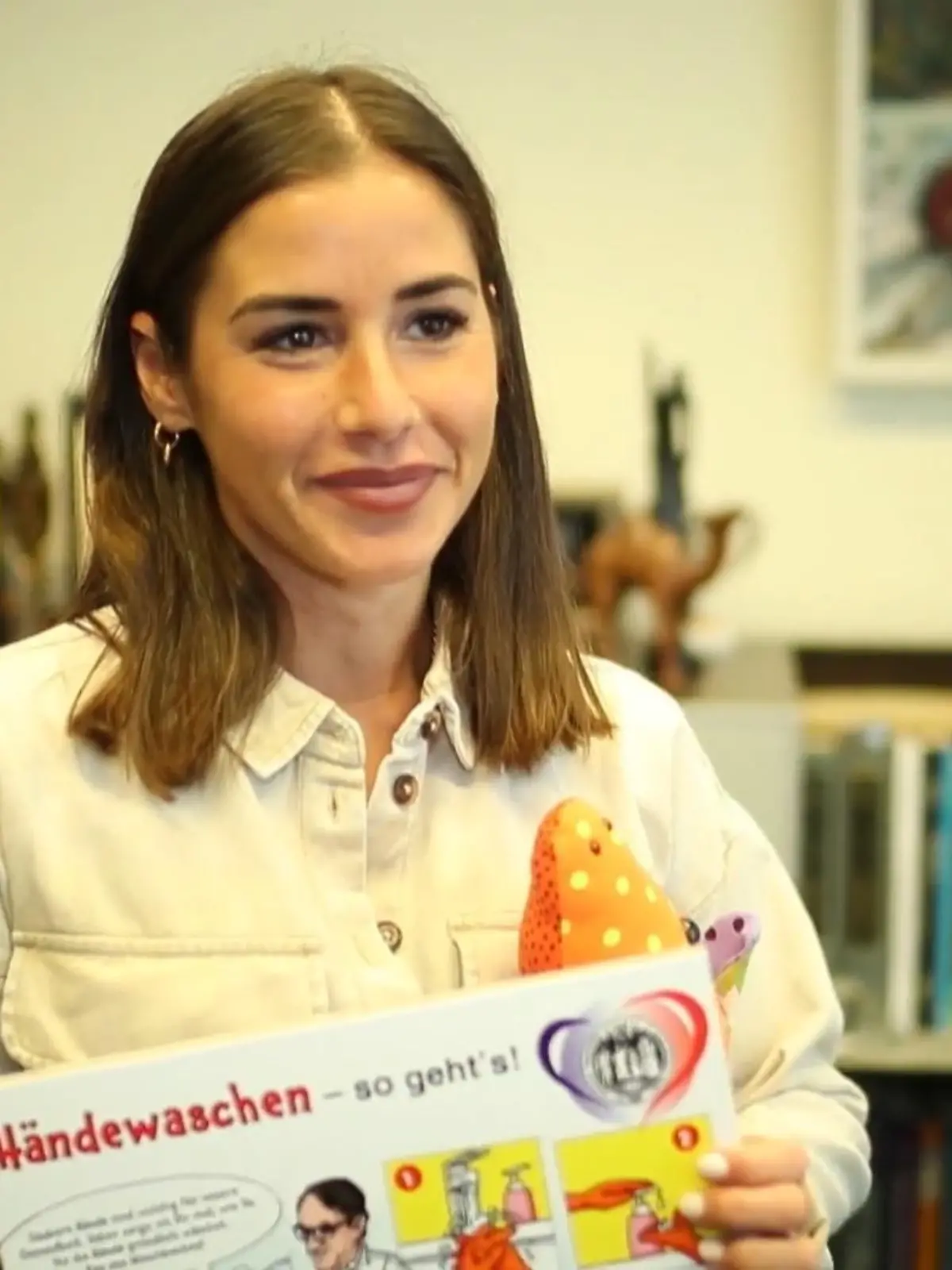 Sarah Lombardi in Kinderkardiologie Köln