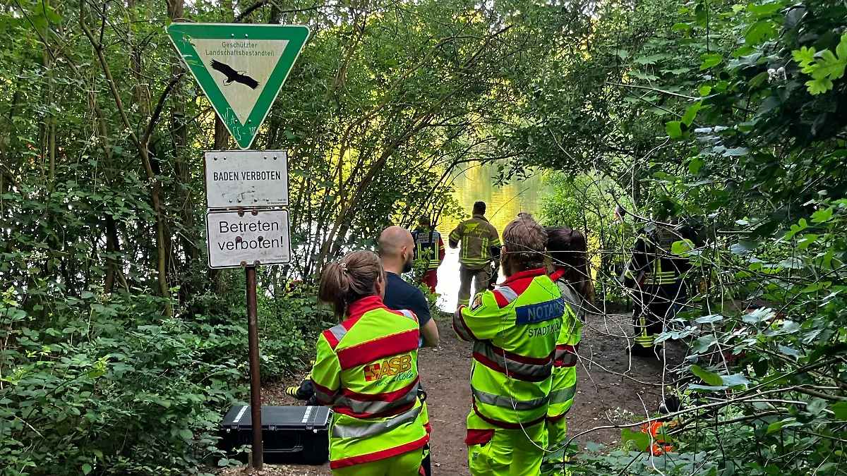 Suche nach vermisstem Schwimmer