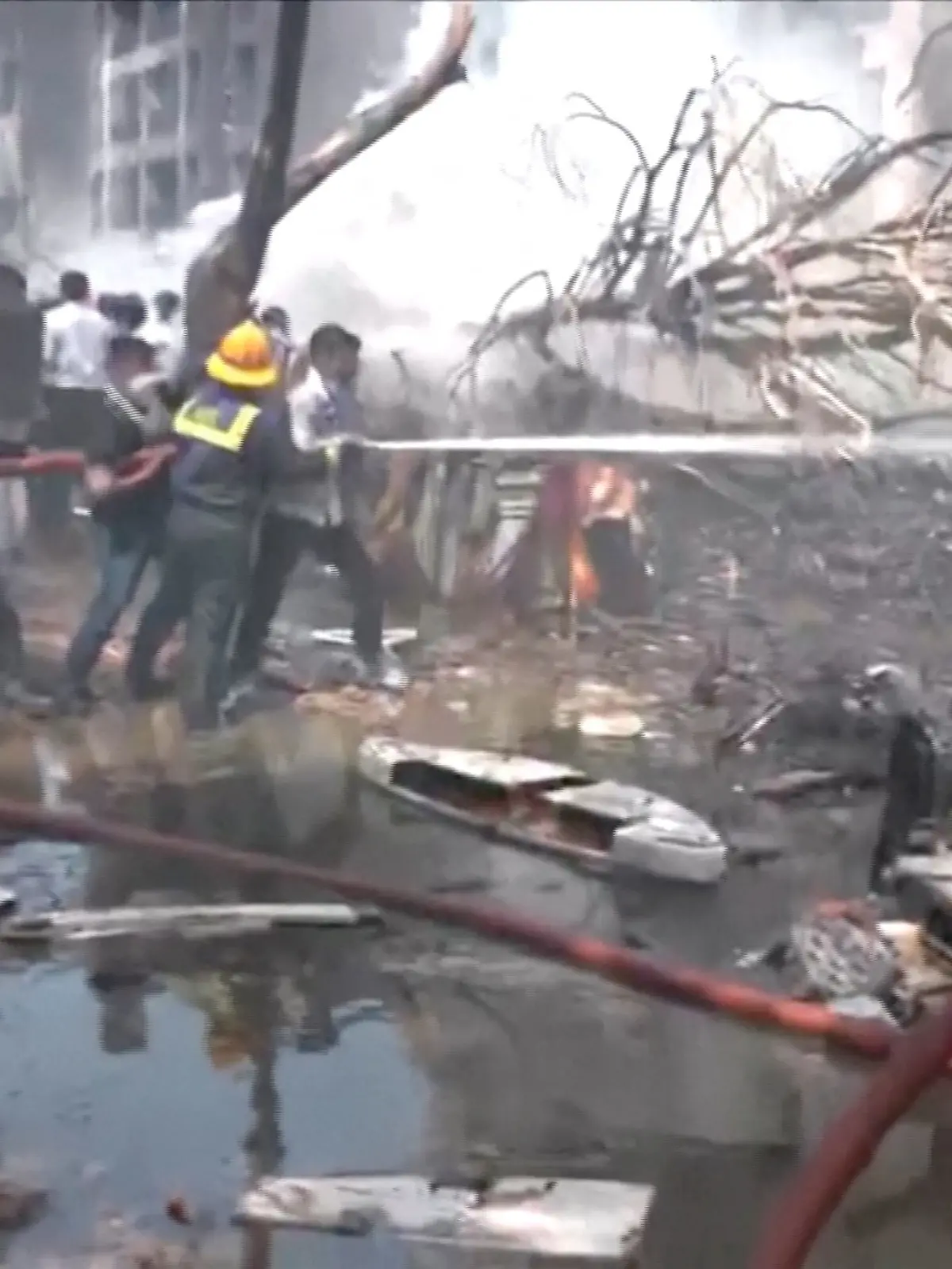 Air India plane with 242 on board crashes at India's Ahmedabad airport
