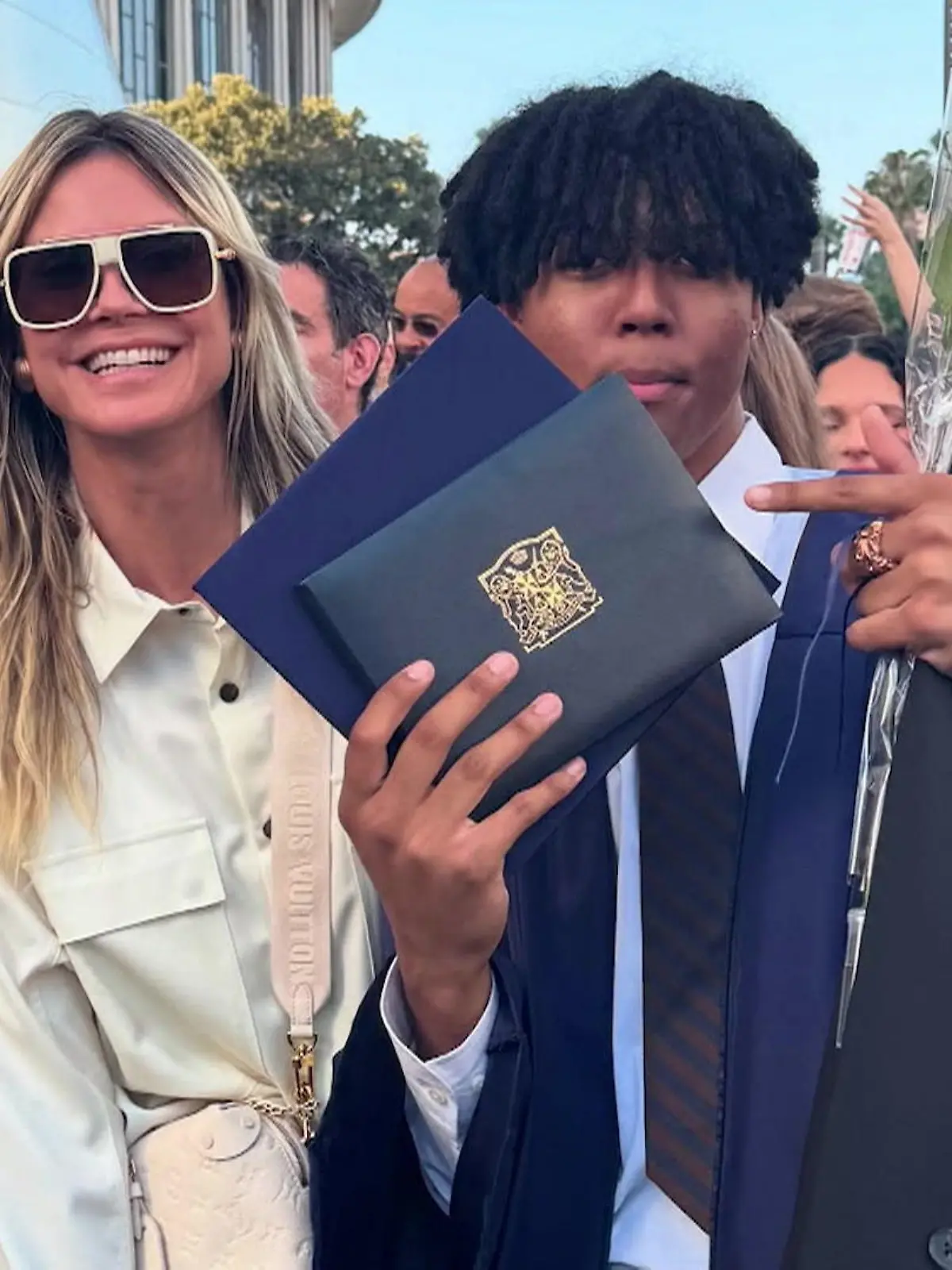 Bild zu: "„Auf dich, heute und jeden Tag!“ – Heidi Klum feiert ihren Sohn Johan"