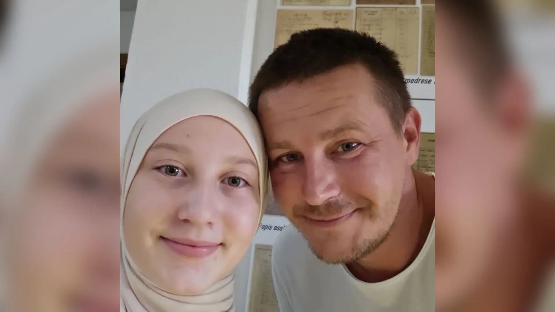 Hana (✝15) mit ihrem Vater – er hat RTL dieses Foto zur Verfügung gestellt.