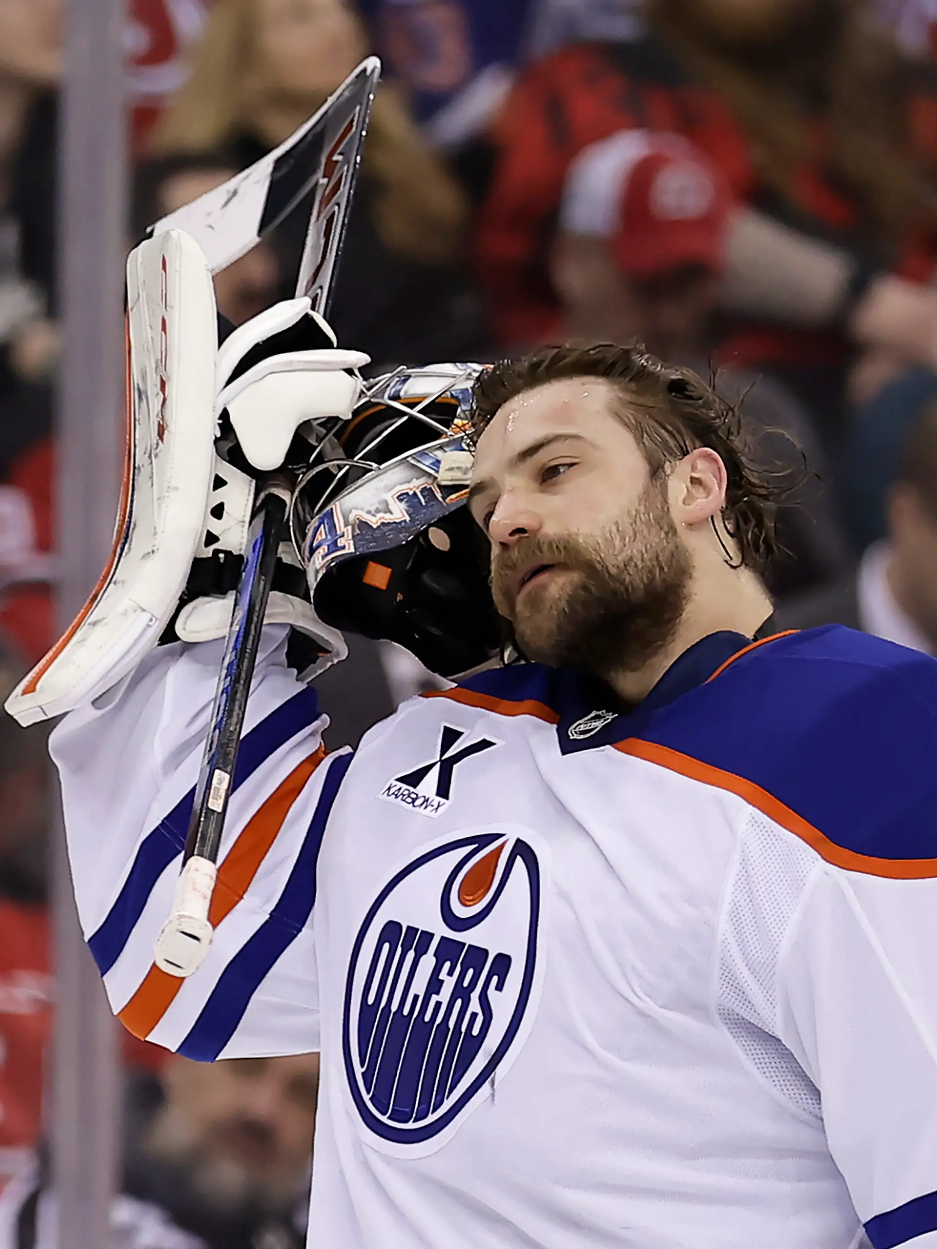 Edmonton Oilers-Torwart Stuart Skinner