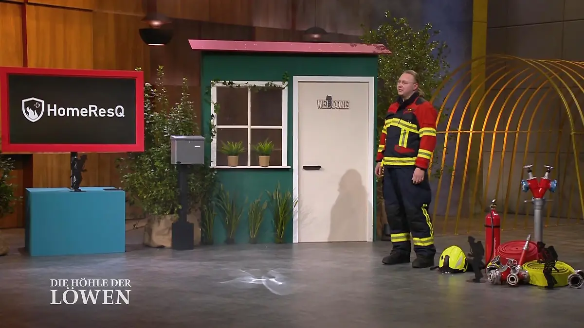 Leonard Mergel präsentiert "HomeResQ" Ein Lebensretter?