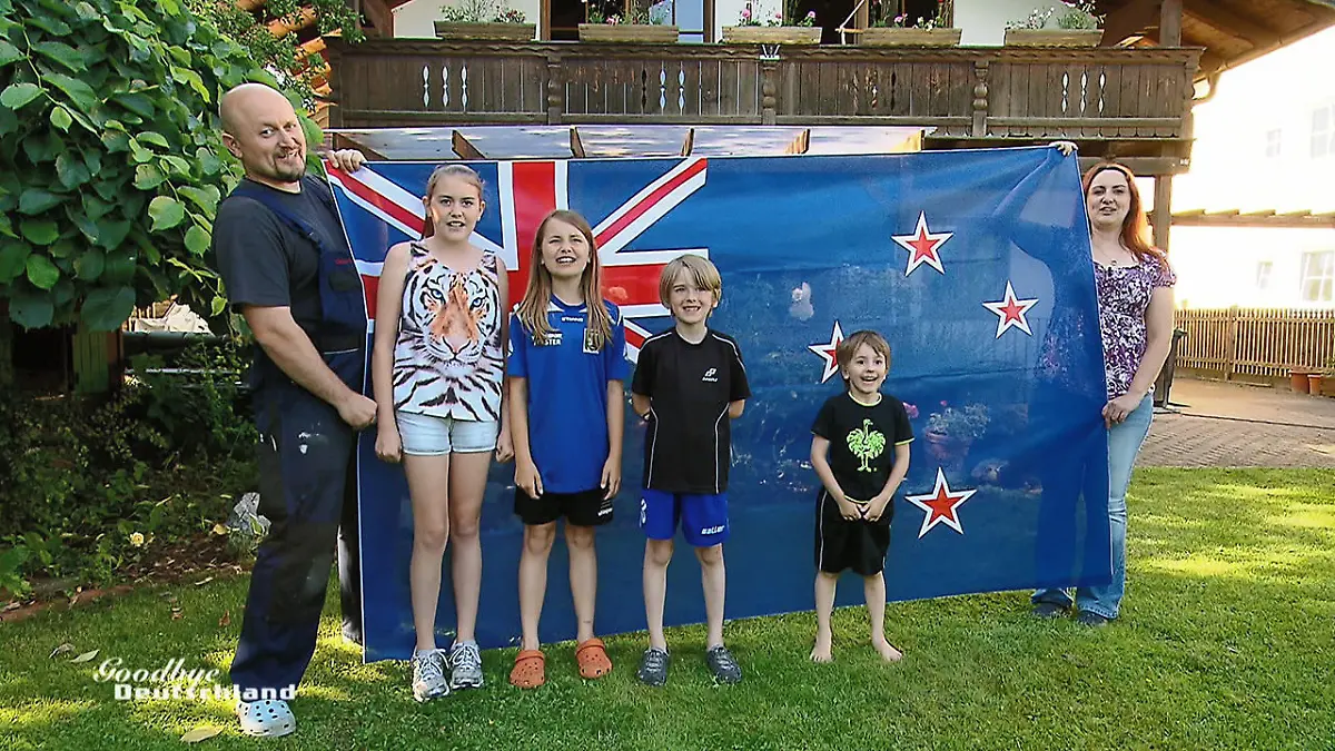 Familie Riediger: Aus Bayern nach Neuseeland