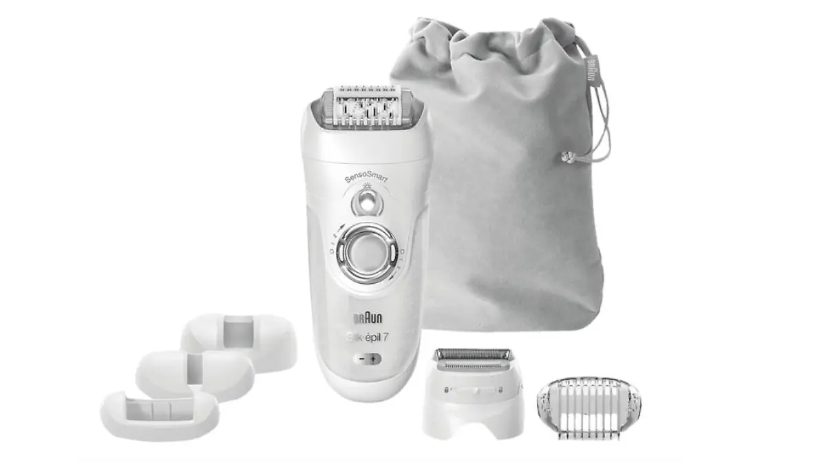 Silk-épil 7 7/880 SensoSmart™ Epilierer von Braun.