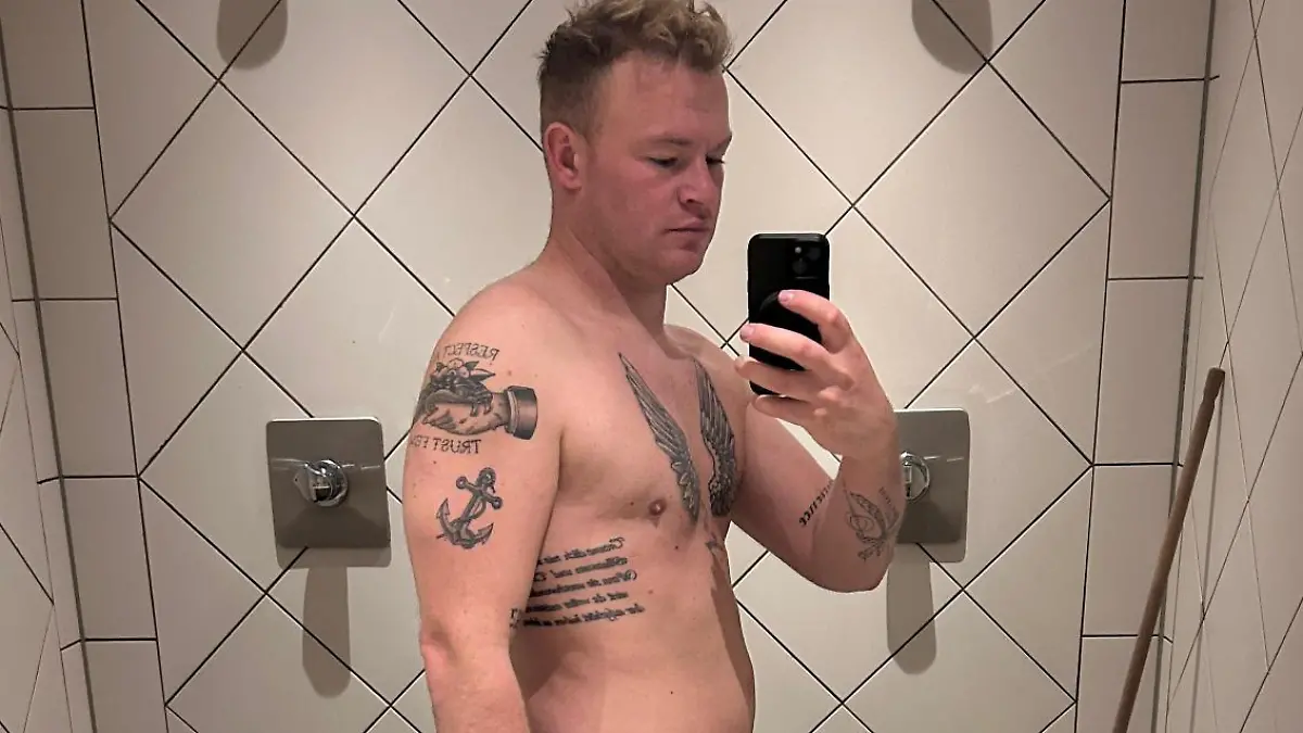 Hier fühlte sich Benz noch nicht fit genug für seine 120 Auftritte im Jahr.