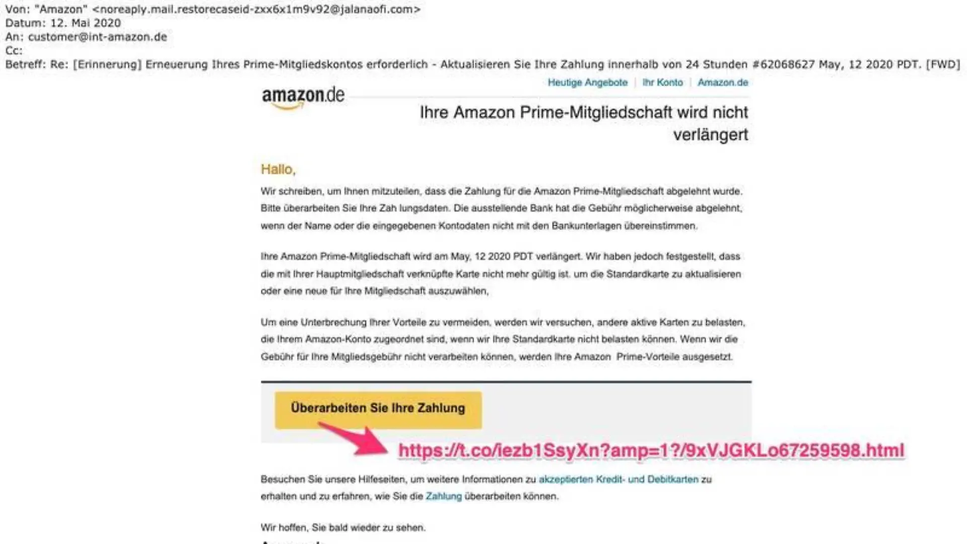 Amazon-Phishing-Mail