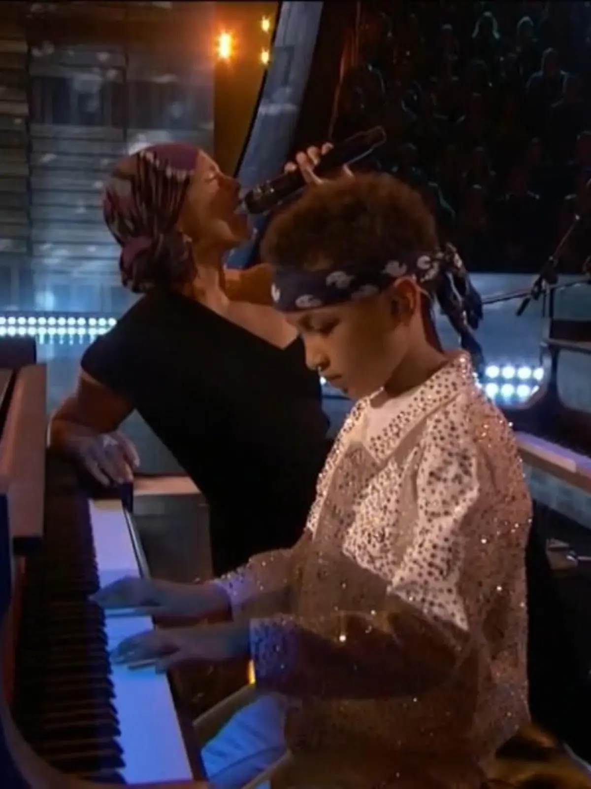 Bild zu: "Sohn Egypt stiehlt Mama Alicia Keys die Show"