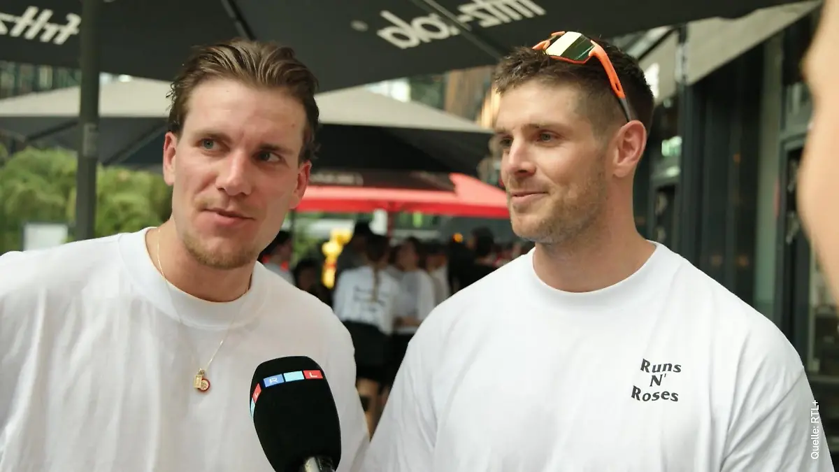 Fotos mit dem Bachelor? Für Felix und Martin noch "neu" "Runs and Roses"