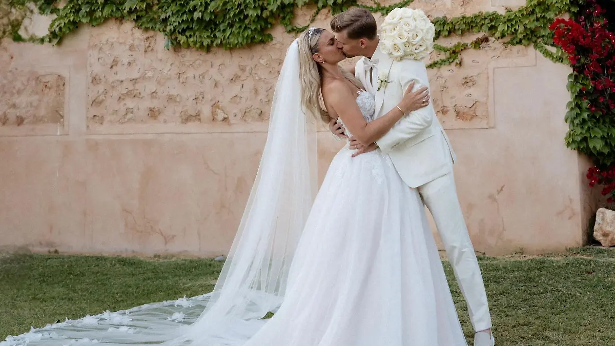 Hochzeitsfoto von Lea und Maximilian Mittelstädt