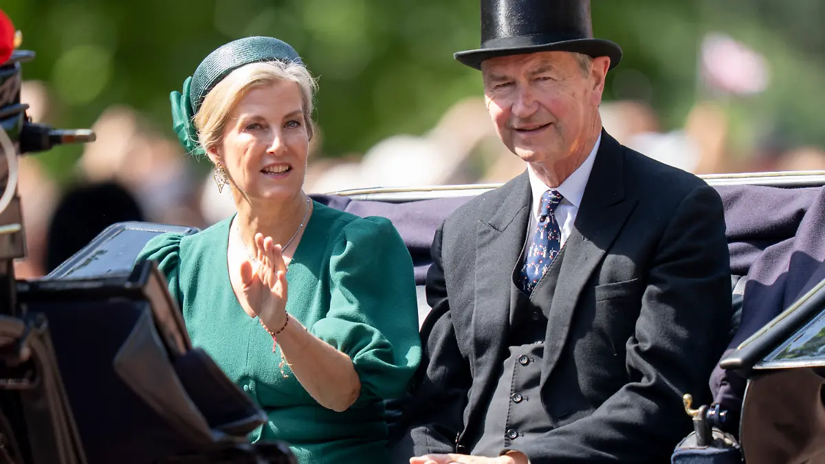 Herzogin Sophie mit ihrem Schwager Sir Tim Laurence