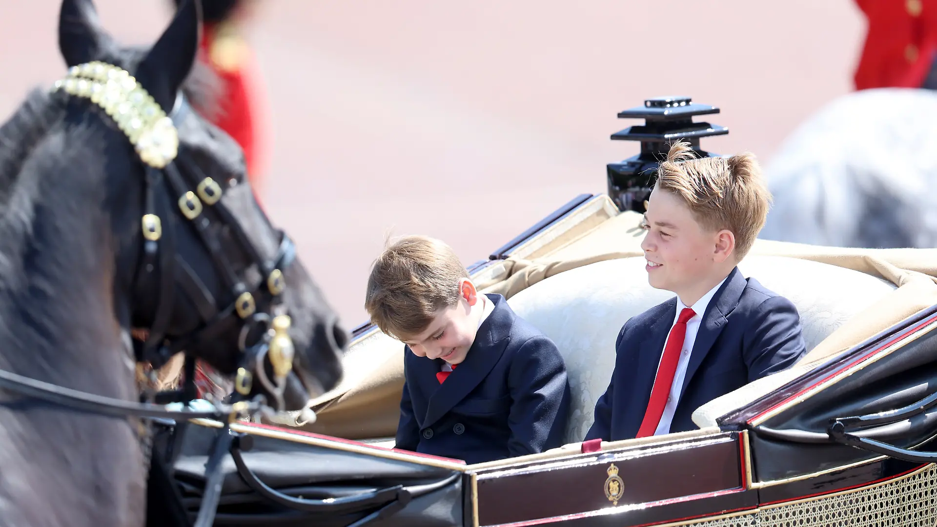 Prinz George und Prinz Louis