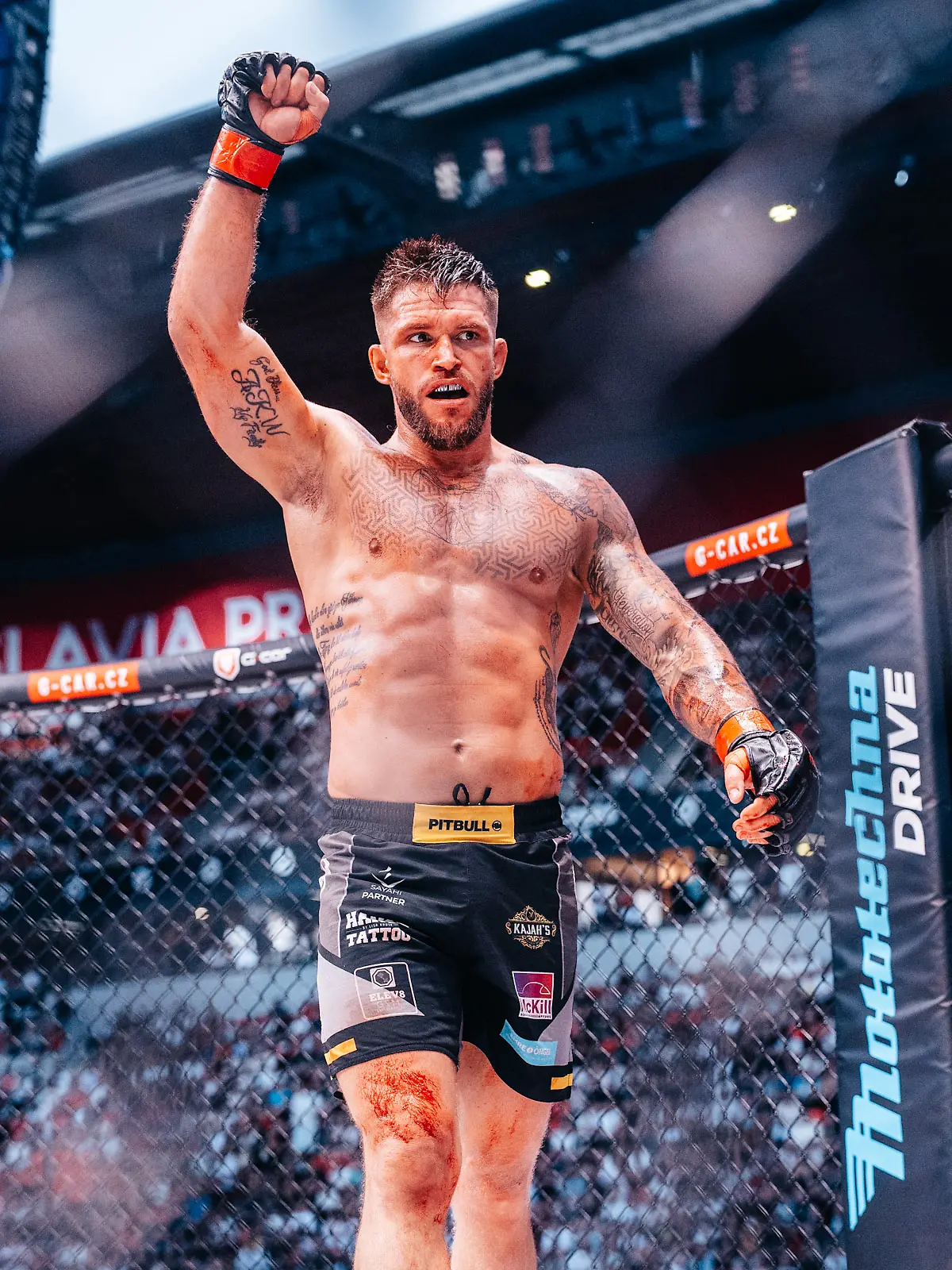 Bild zu: "Deutscher MMA-Star Cordero widmet Sieg seiner Familie"
