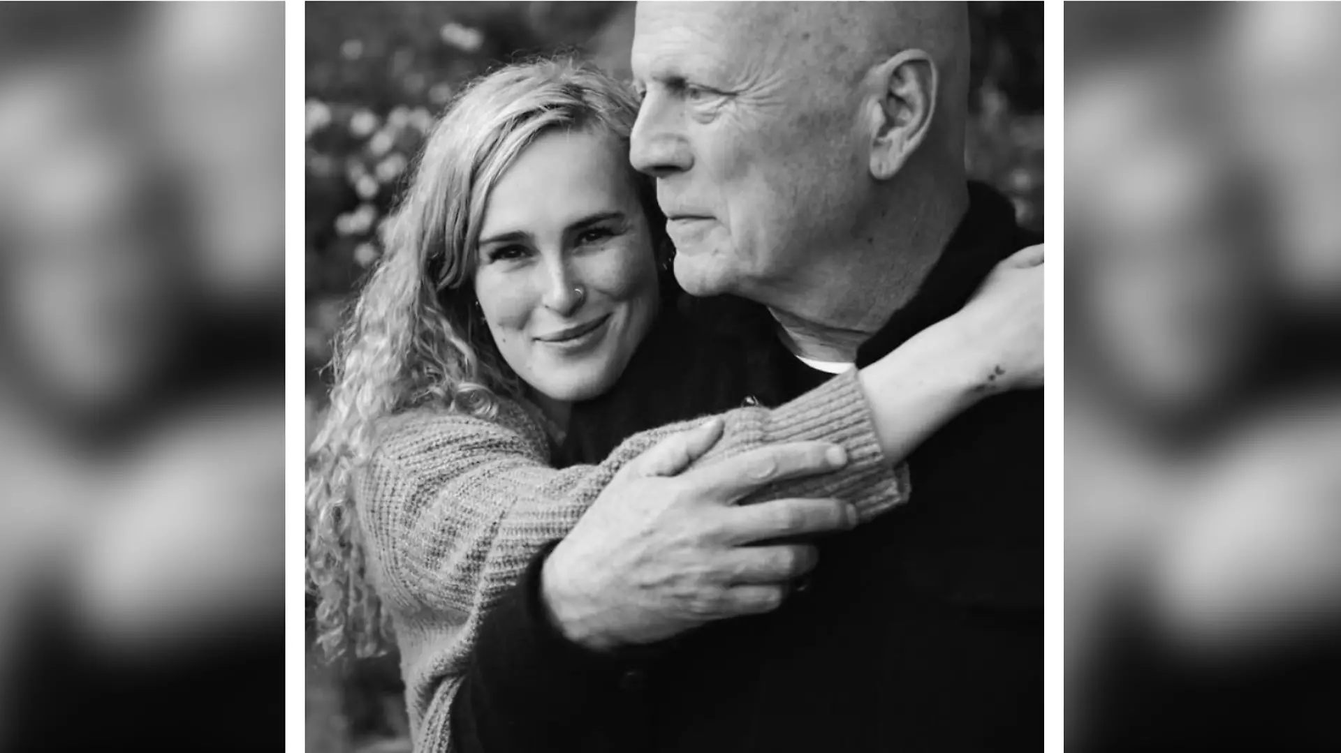 Rumer Willis und Bruce Willis