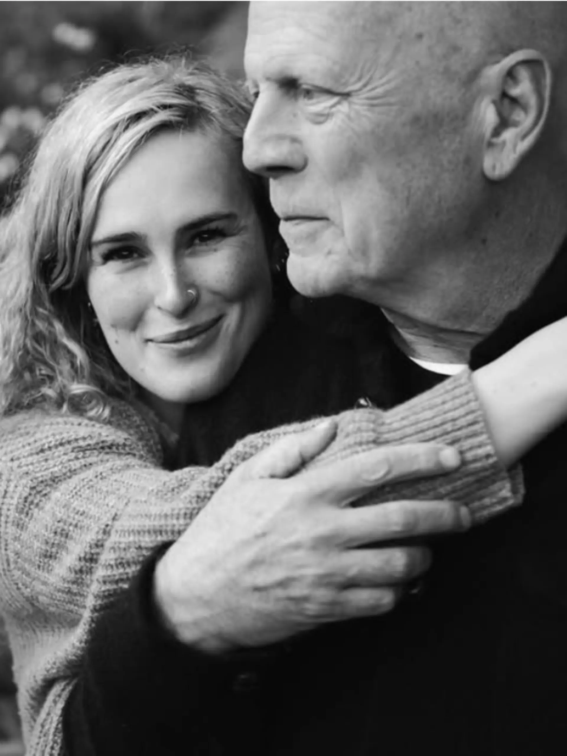 Rumer Willis und Bruce Willis