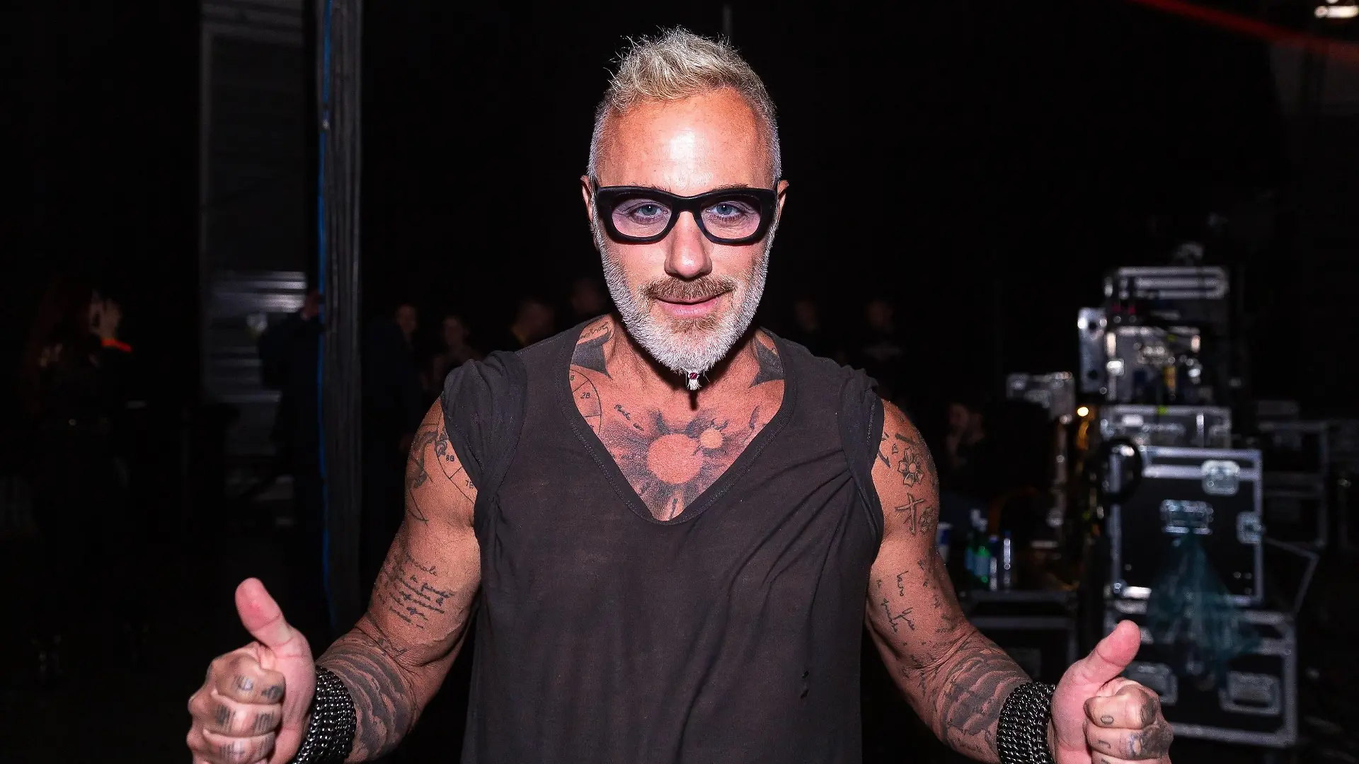  Don t Let Daddy Know Poland 2019 Gianluca Vacchi Don t Let Daddy Know Poland 2019 on November 29, 2019 in Gdansk, Poland. EN014049050069 PUBLICATIONxINxGERxSUIxAUTxONLY
