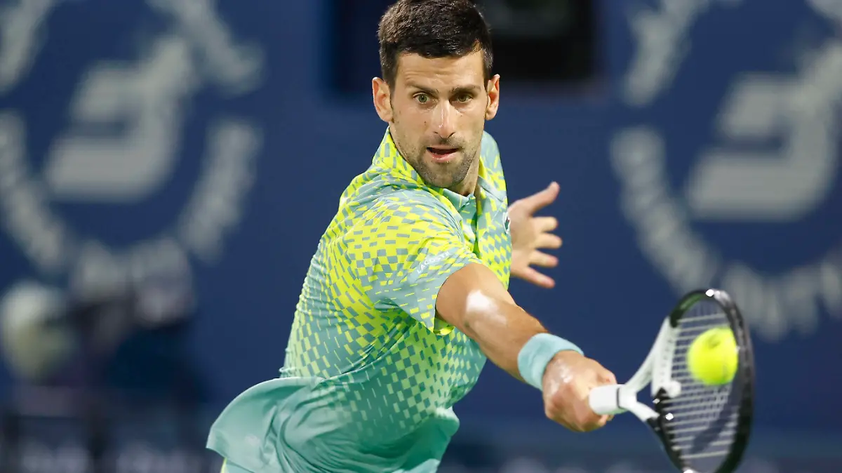 Novak Djokovic SRB Tennis - Dubai Duty Free Tennis Championships - ATP, Tennis Herren - Dubai Duty Free Tennis Stadium - Dubai - - United Arab Emirates - 1 March 2023. *** Novak Djokovic SRB Tennis Dubai Duty Free Tennis Championships ATP Dubai Duty Free Tennis Stadium Dubai United Arab Emirates 1 March 2023 Copyright: xJuergenxHasenkopfx
