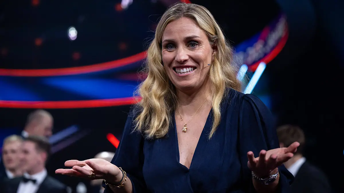 Angelique Kerber bei der Wahl der Sportler des Jahres 2024, Gala im Kurhaus Baden Baden, 15.12.2024