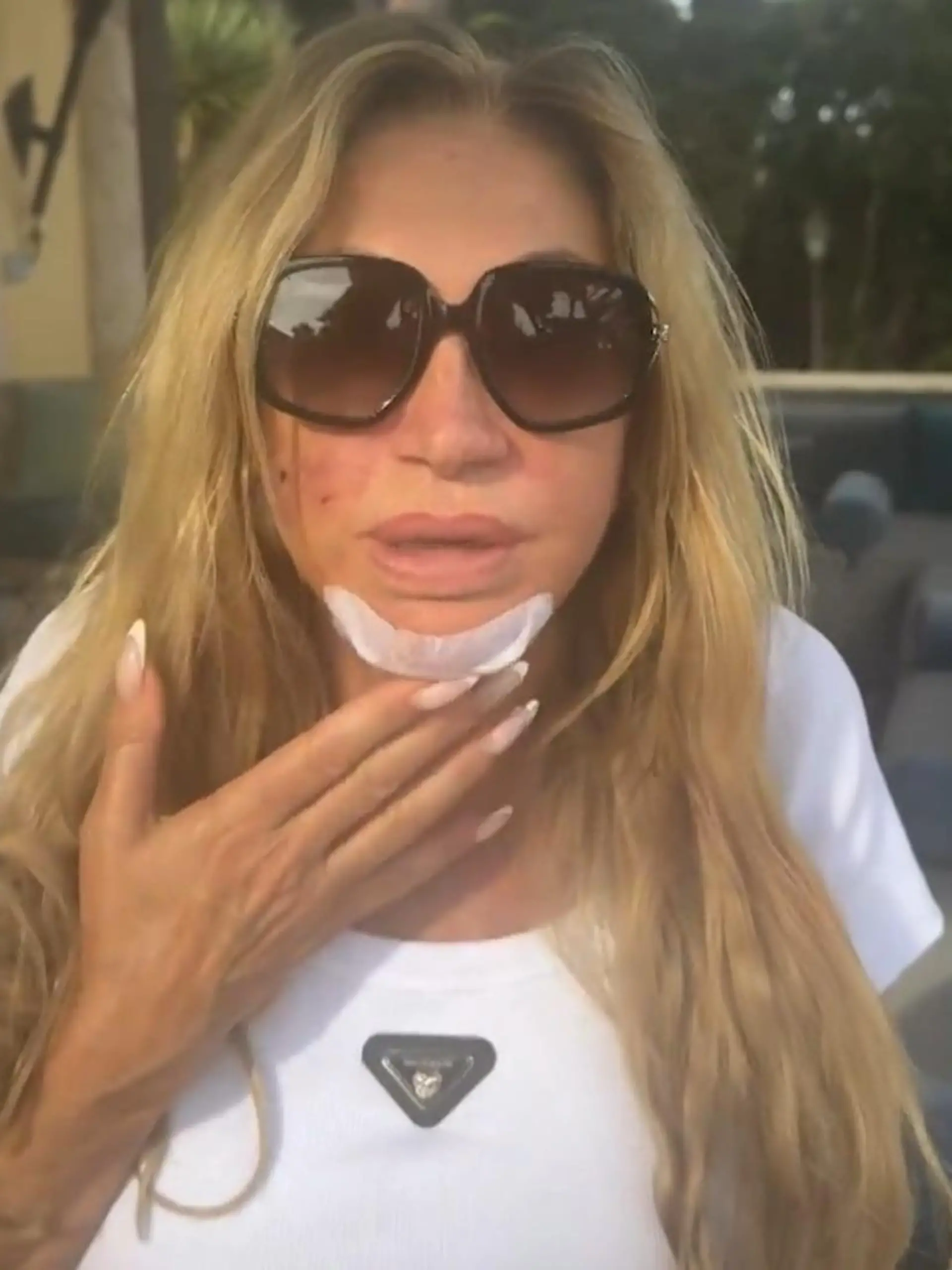 Bild zu: "Als Carmen Geiss über den Überfall spricht, bricht ihr die Stimme weg"