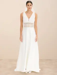 Hochzeitskleid mit Spitze