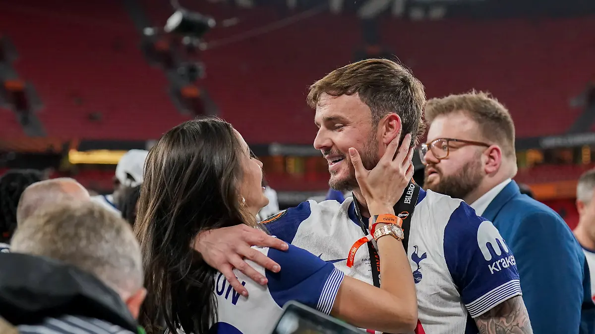 James Maddison und seine Freundin Kennedy Alexa.