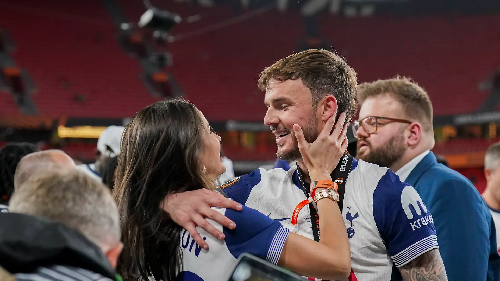 James Maddison und seine Freundin Kennedy Alexa.