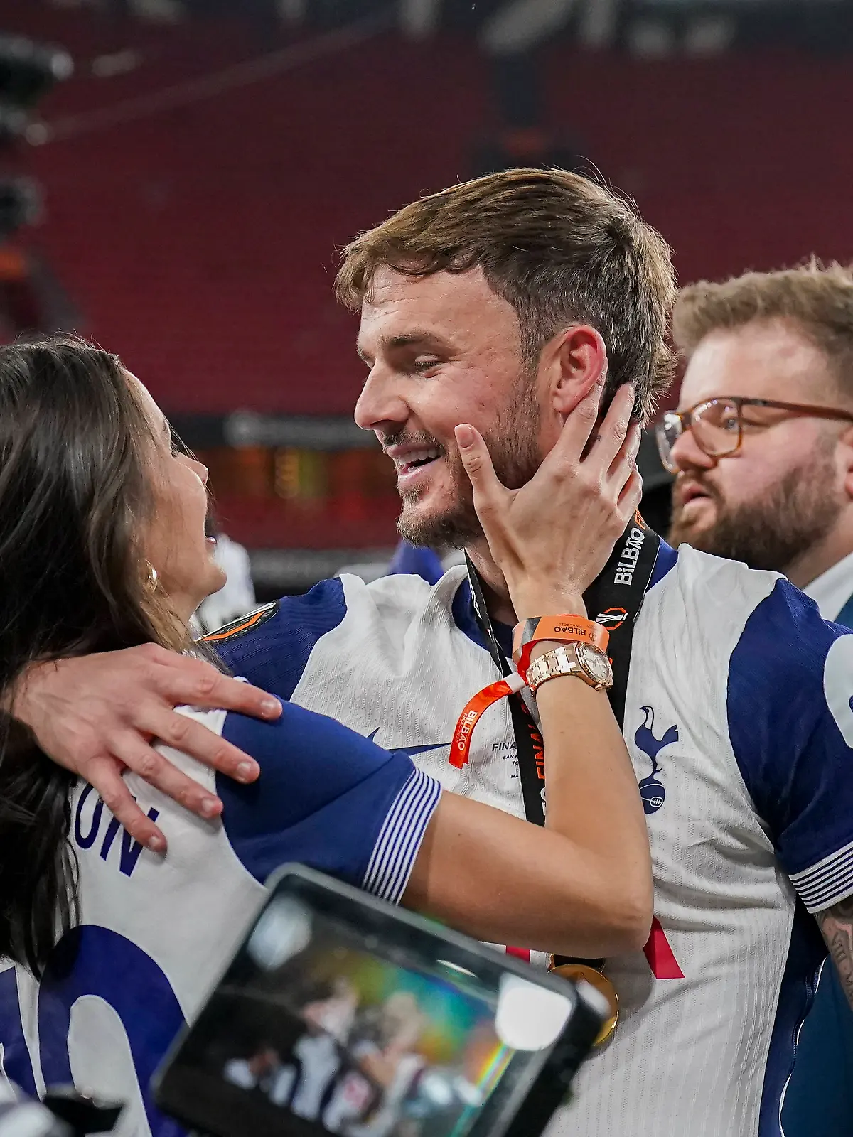 James Maddison und seine Freundin Kennedy Alexa.