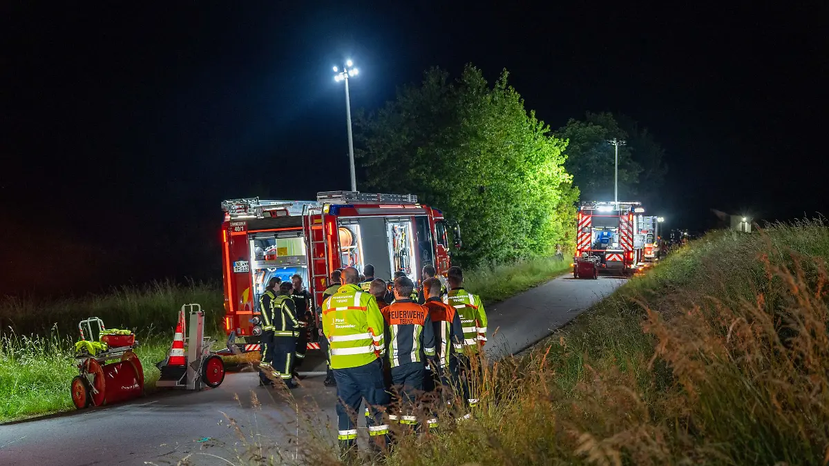 In der bayrischen Oberpfalz verunglückten zwei Insassen eines Golfkarts tödlich.