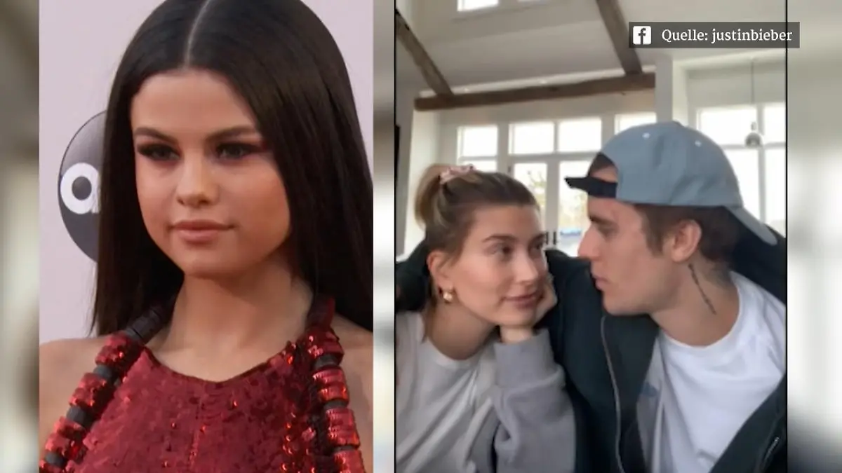 Hailey Bieber: So schmerzhaft waren Vergleiche mit Selena Gomez Hailey und Justin Bieber ehrlich im Livetalk