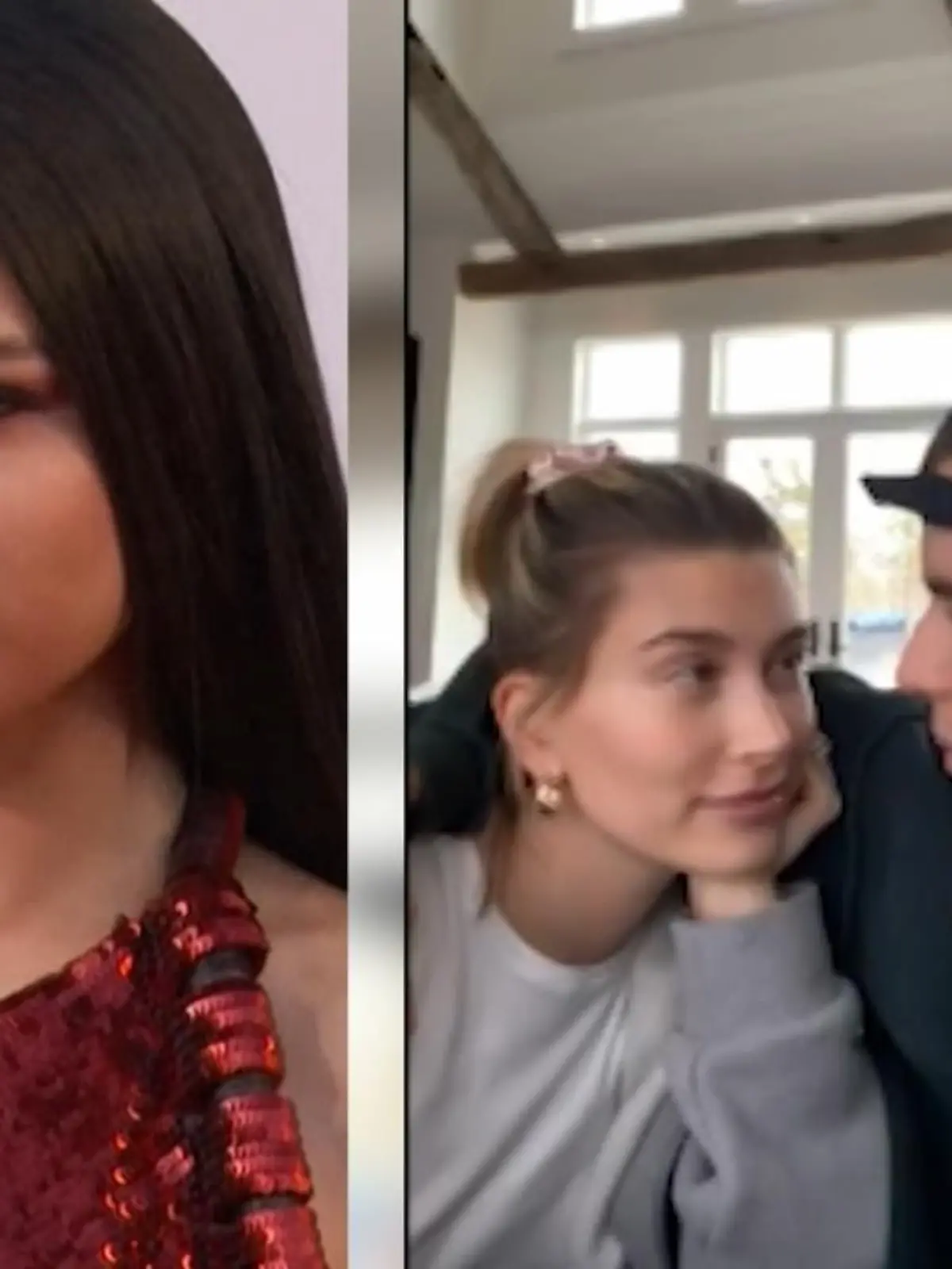 Bild zu: "Hailey Bieber: So schmerzhaft waren Vergleiche mit Selena Gomez"