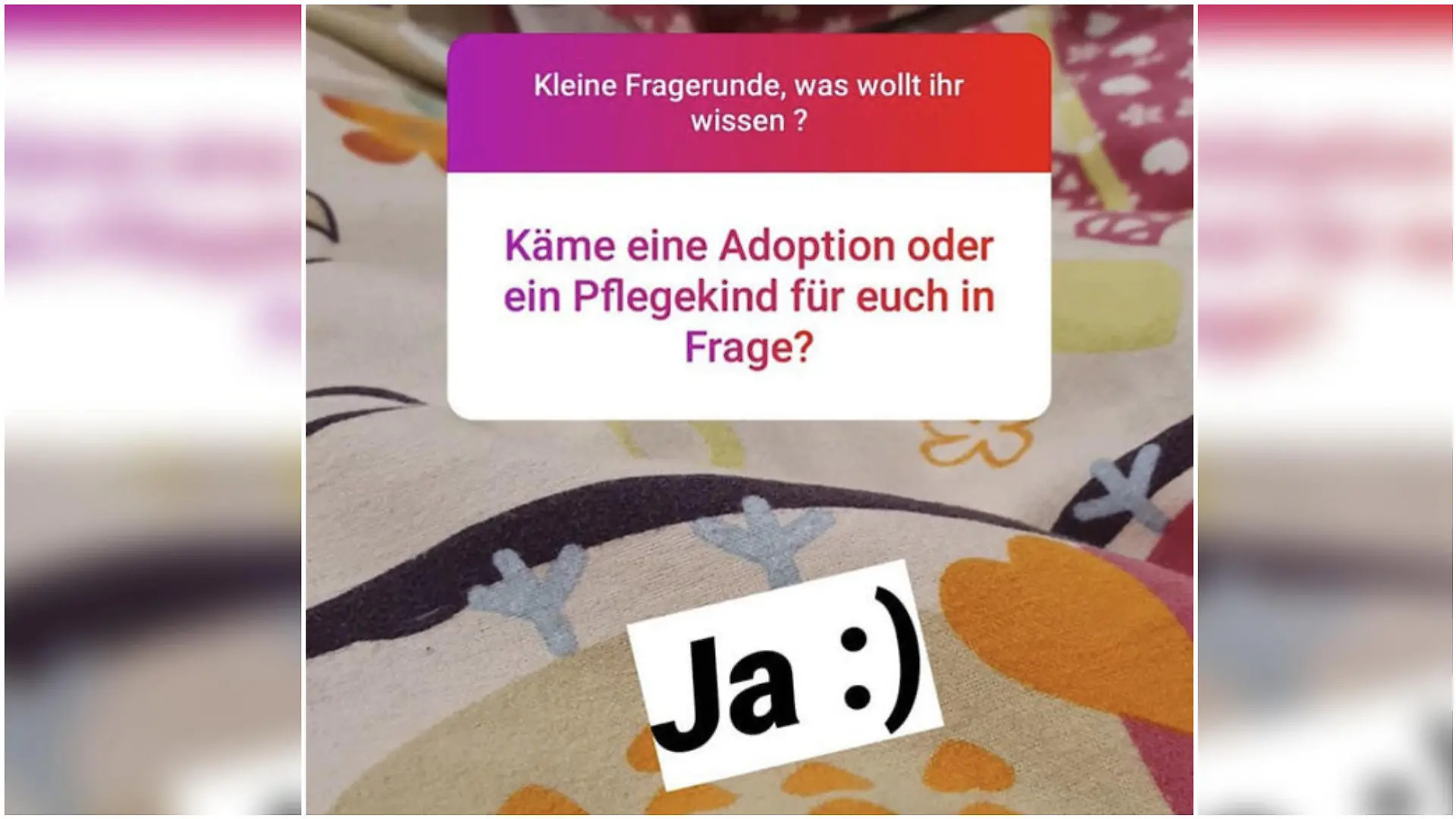 Sarafina Wollny äußert sich in ihrer Insta-Story.