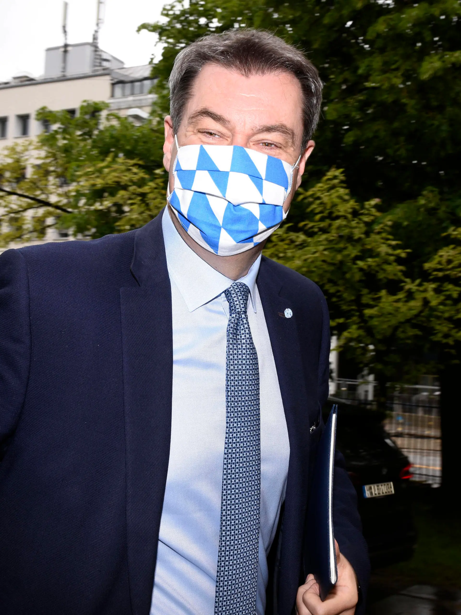 Markus Söder bei einer Pressekonferenz zur Corona-Pandemie mit Schwerpunkt Kunst und Kultur im Prinz-Carl-Palais. München, 14. 05.2020 *** Markus Söder at a press conference on the Corona pandemic with a focus on art and culture at the Prinz Carl Palais Munich, 14 05 2020 Foto:xS.xAdamx/xFuturexImage