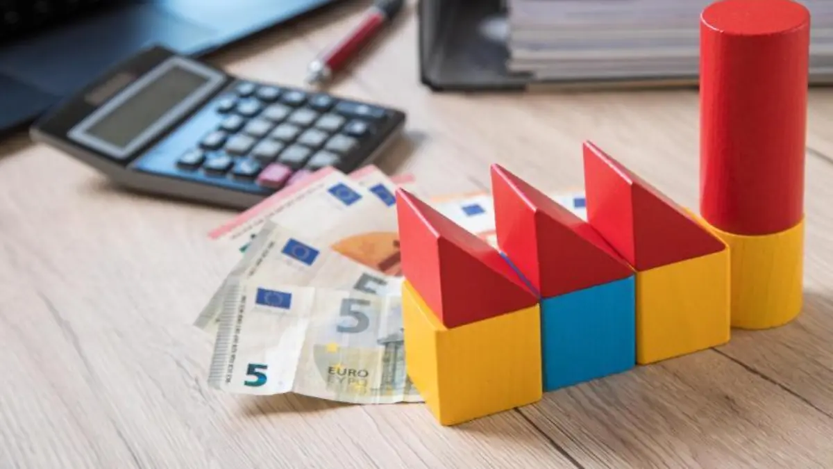 Bauklötze und Geld