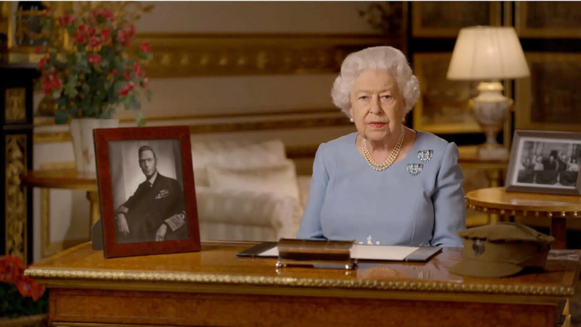 Queen Elizabeth II. erinnert an Ende des Zweiten Weltkriegs