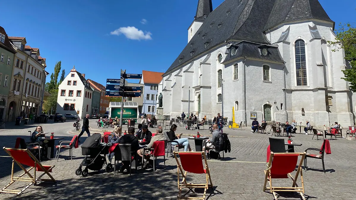 Innenstadt von Weimar
