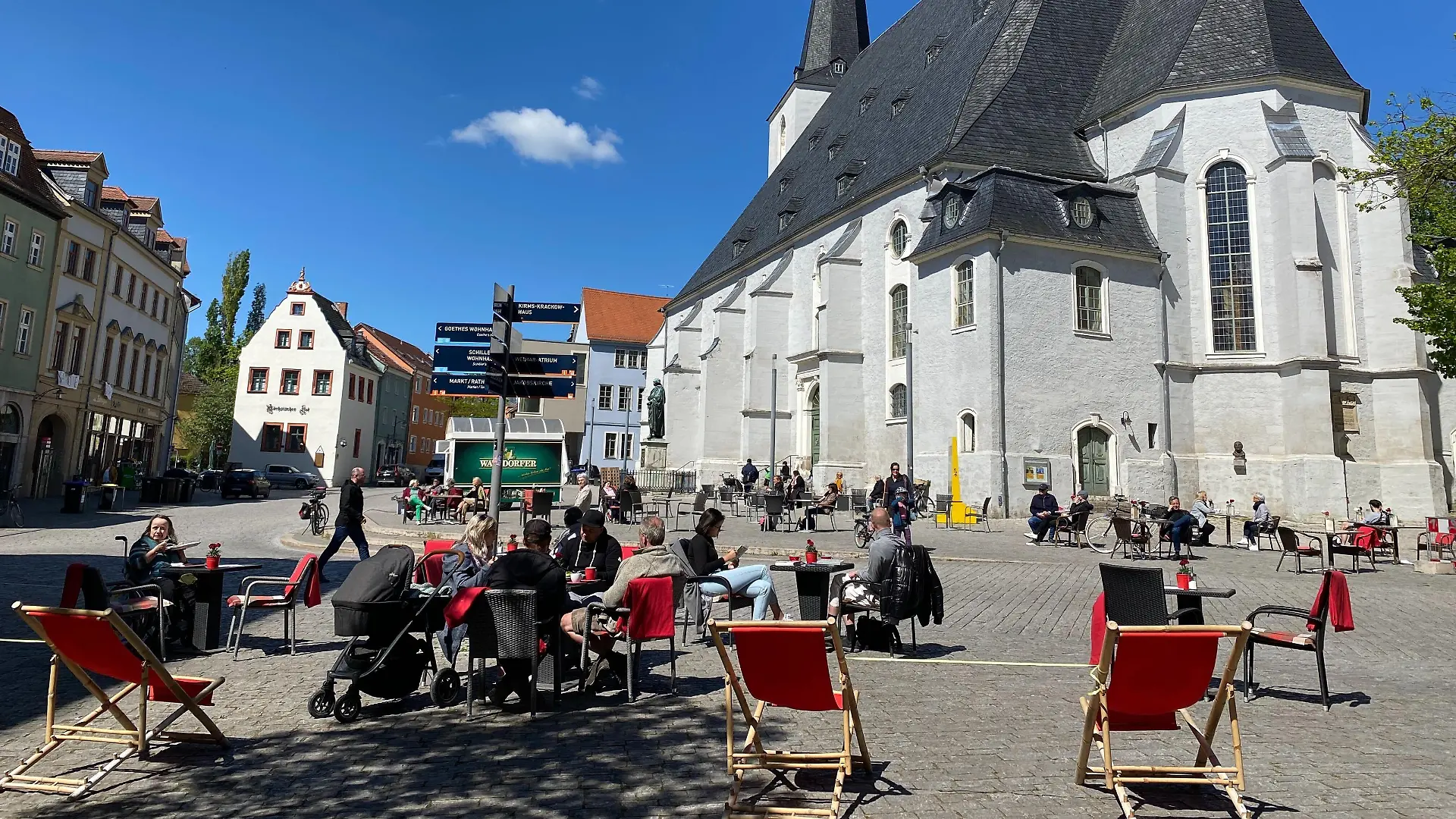 Innenstadt von Weimar