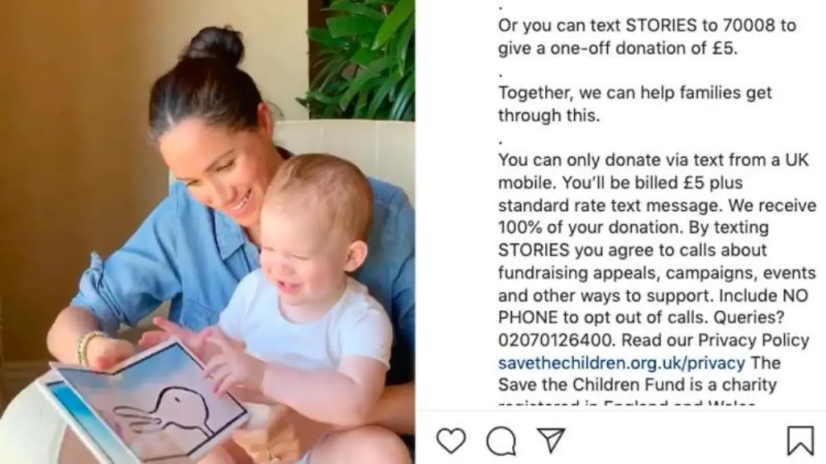 Herzogin Meghan postet niedliches Video zu Archies erstem Geburtstag