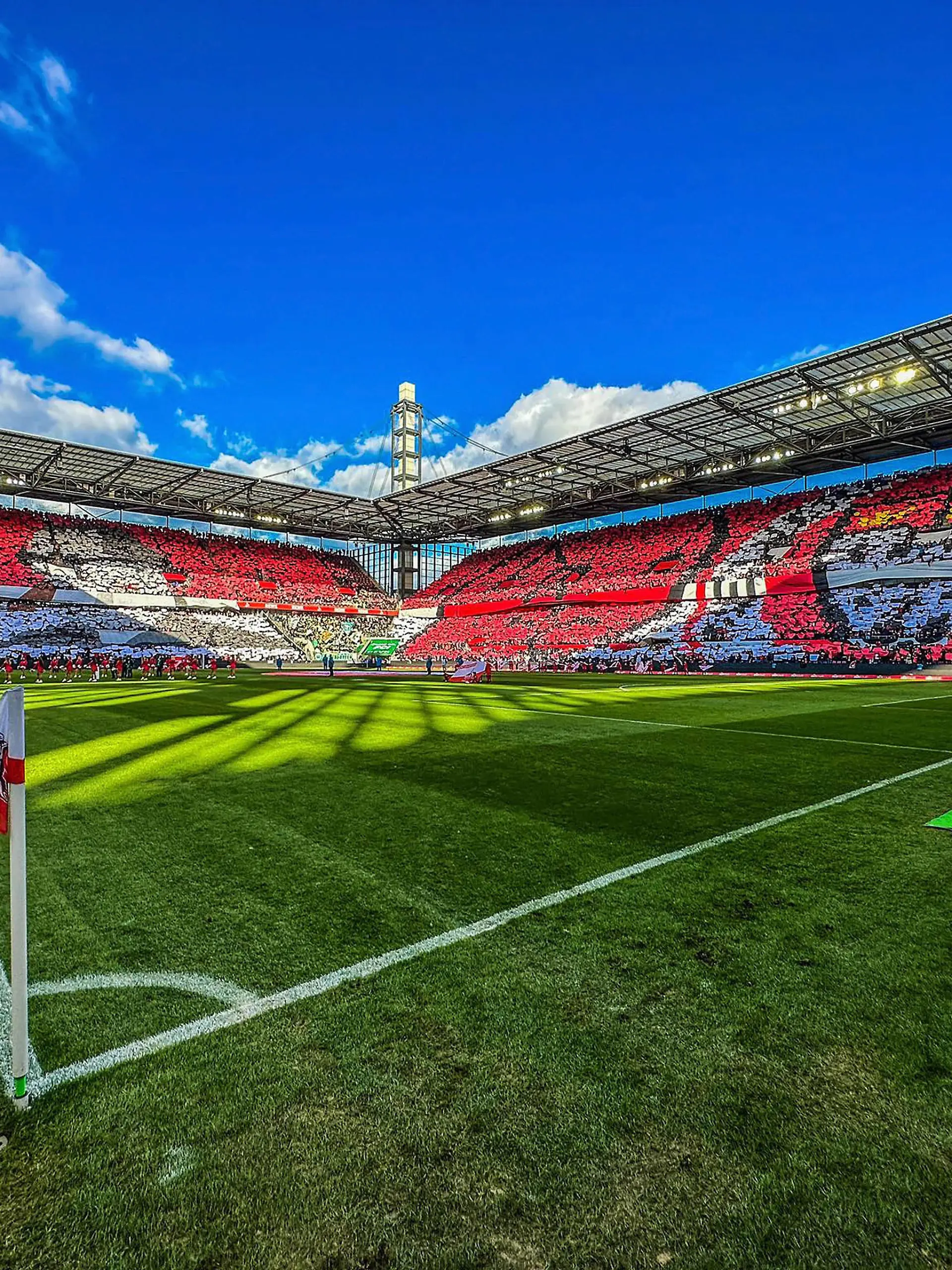 25.02.2023, xjpx, Fussball 1.Bundesliga, 1.FC Koeln - VfL Wolfsburg emspor, v.l. Choreo des 1. FC Koeln, des gesamten RheinEnergie Stadion DFL/DFB REGULATIONS PROHIBIT ANY USE OF PHOTOGRAPHS as IMAGE SEQUENCES and/or QUASI-VIDEO Koeln *** 25 02 2023, xjpx, football 1 Bundesliga, 1 FC Koeln VfL Wolfsburg emspor, v l choreo of 1 FC Koeln, the entire RheinEnergie Stadium DFL DFB REGULATES PROHIBIT ANY USE OF PHOTOGRAPHS as IMAGE SEQUENCES and or QUASI VIDEO Koeln
