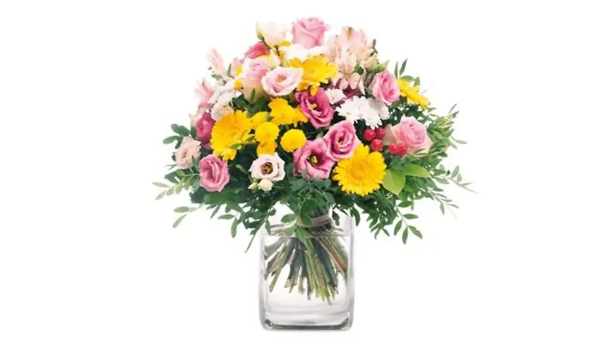 Blumenstrauß von Fleurop.