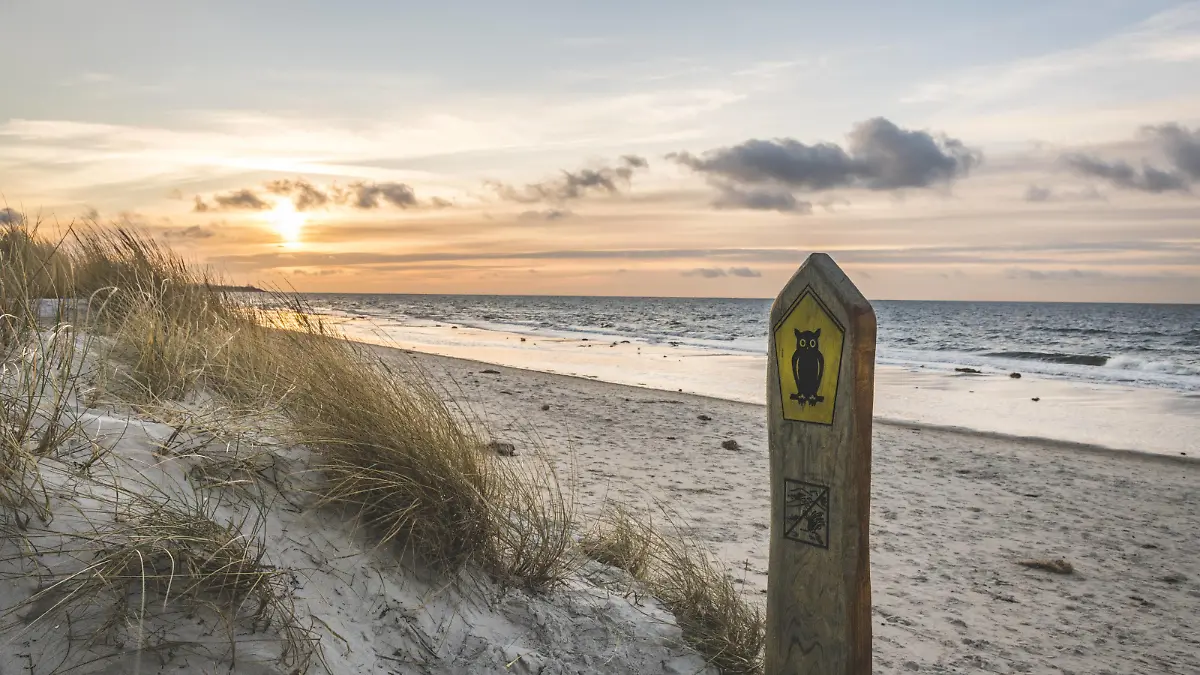 Germany, Mecklenburg-Western Pomerania, Darss, Ahrenshoop, beach passage PUBLICATIONxINxGERxSUIxAUTxHUNxONLY KEBF01064