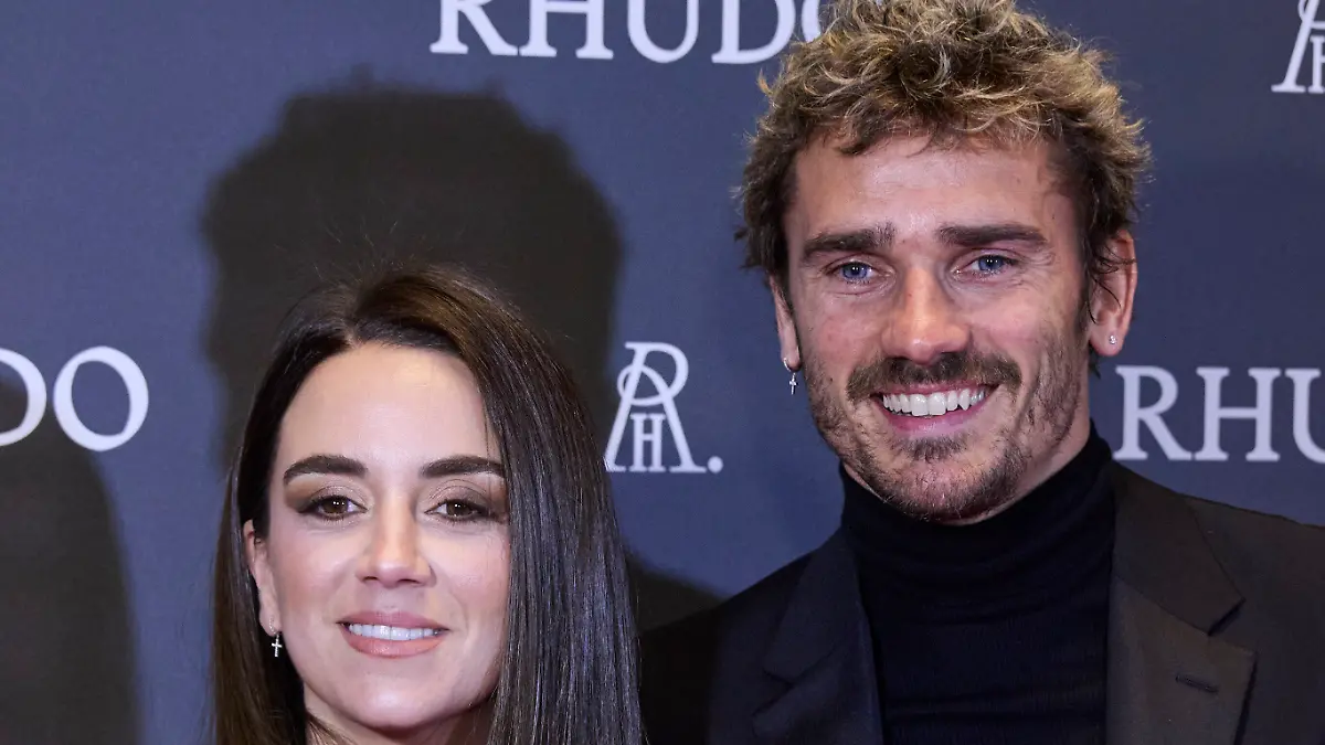 Erika Choperena und Antoine Griezmann.