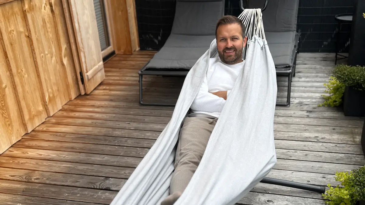 Hängematte im Chill-Test