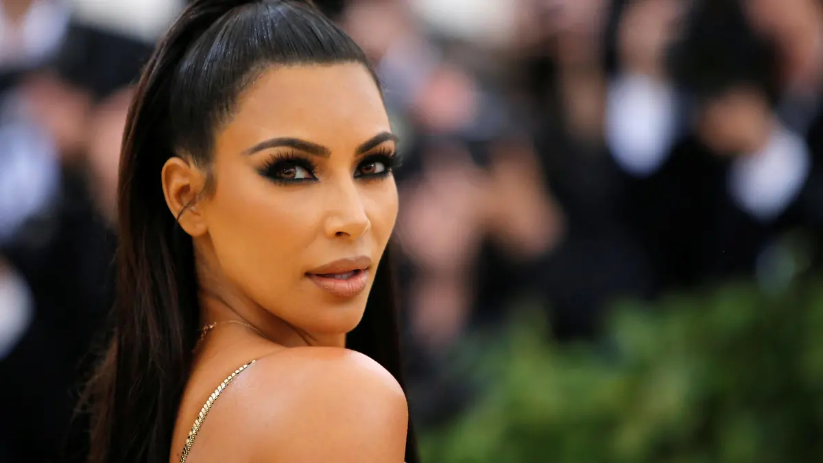 FILE PHOTO: Kim Kardashian arrives at the Metropolitan Museum of Art Costume Institute Gala in New York, U.S., May 7, 2018. REUTERS/Eduardo Munoz/File Photo