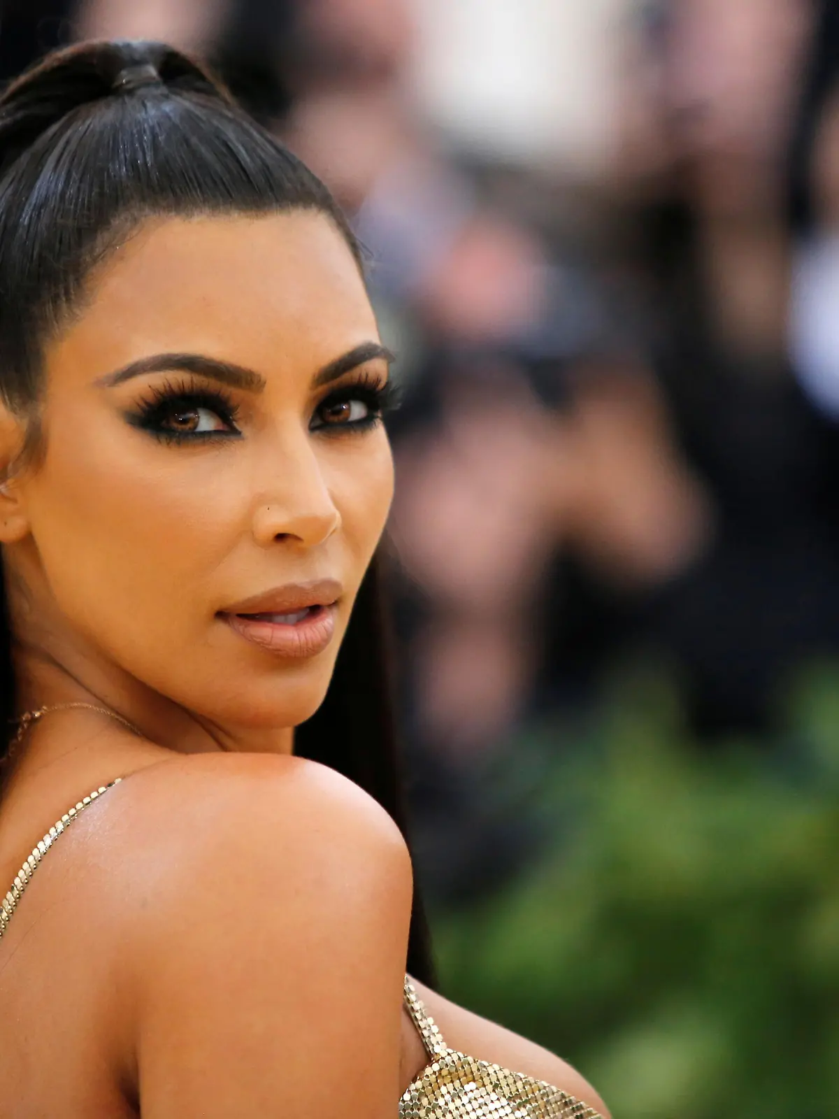 FILE PHOTO: Kim Kardashian arrives at the Metropolitan Museum of Art Costume Institute Gala in New York, U.S., May 7, 2018. REUTERS/Eduardo Munoz/File Photo