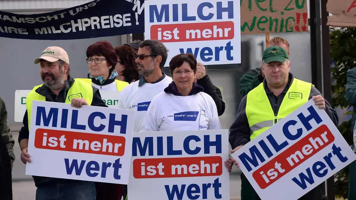Bauernproteste in den vergangenen Monaten