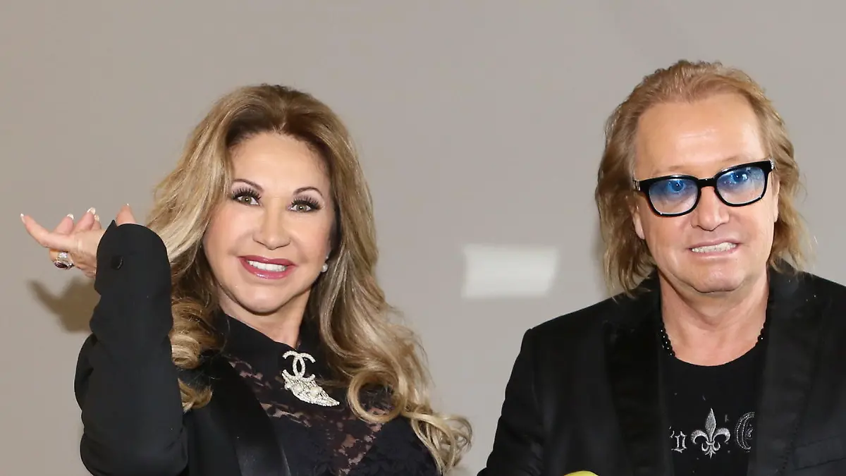 Robert and Carmen Geiss aka "The Geissens" during an Interview to their new TV-Gameshow "Spiel die Geissens untern Tisch" (RTL2) in Hamburg
<P>
Pictured: Robert Geiss and Carmen Geiss
<B>Ref: SPL1642581  160118  </B><BR/>
Picture by: Splash News<BR/>
</P><P>
<B>Splash News and Pictures</B><BR/>
Los Angeles:	310-821-2666<BR/>
New York:	212-619-2666<BR/>
London:	870-934-2666<BR/>
photodesk@splashnews.com<BR/>
</P>