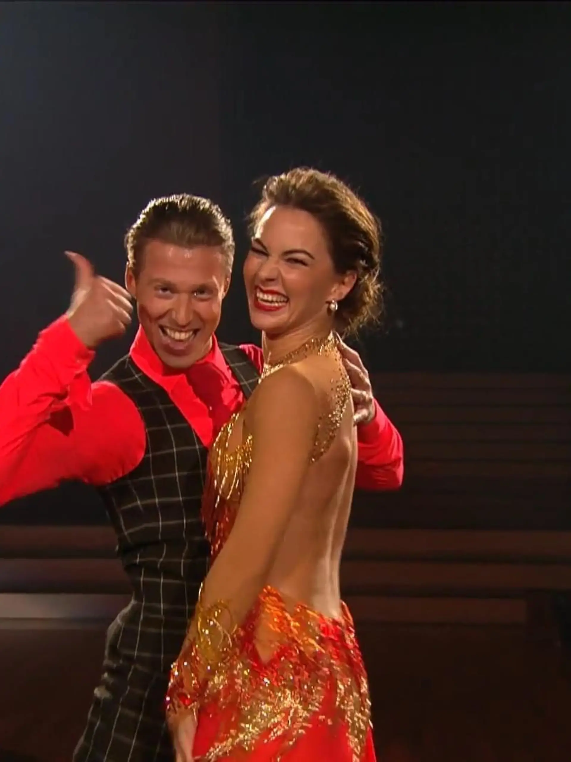 Valentin und Renata Lusin in einer Episode von "Let's Dance" 2020